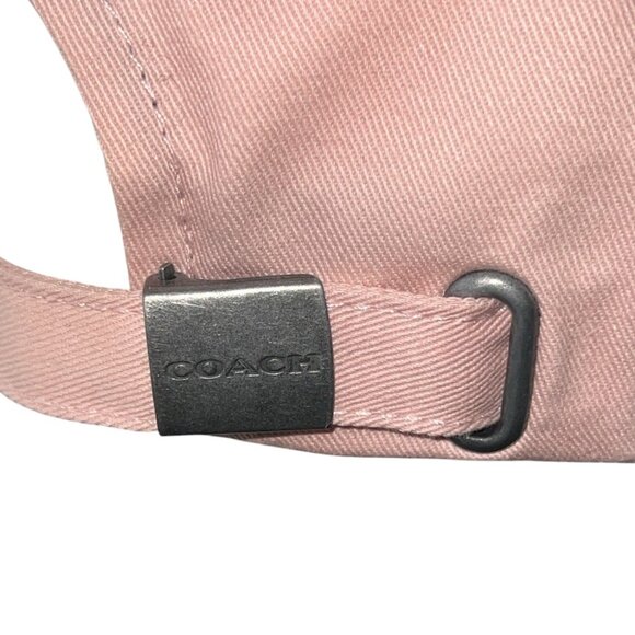 COACH Pink Adjustable Hat NWT - Picture 4 of 5
